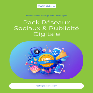 Pack Réseaux Sociaux & Publicité Digitale